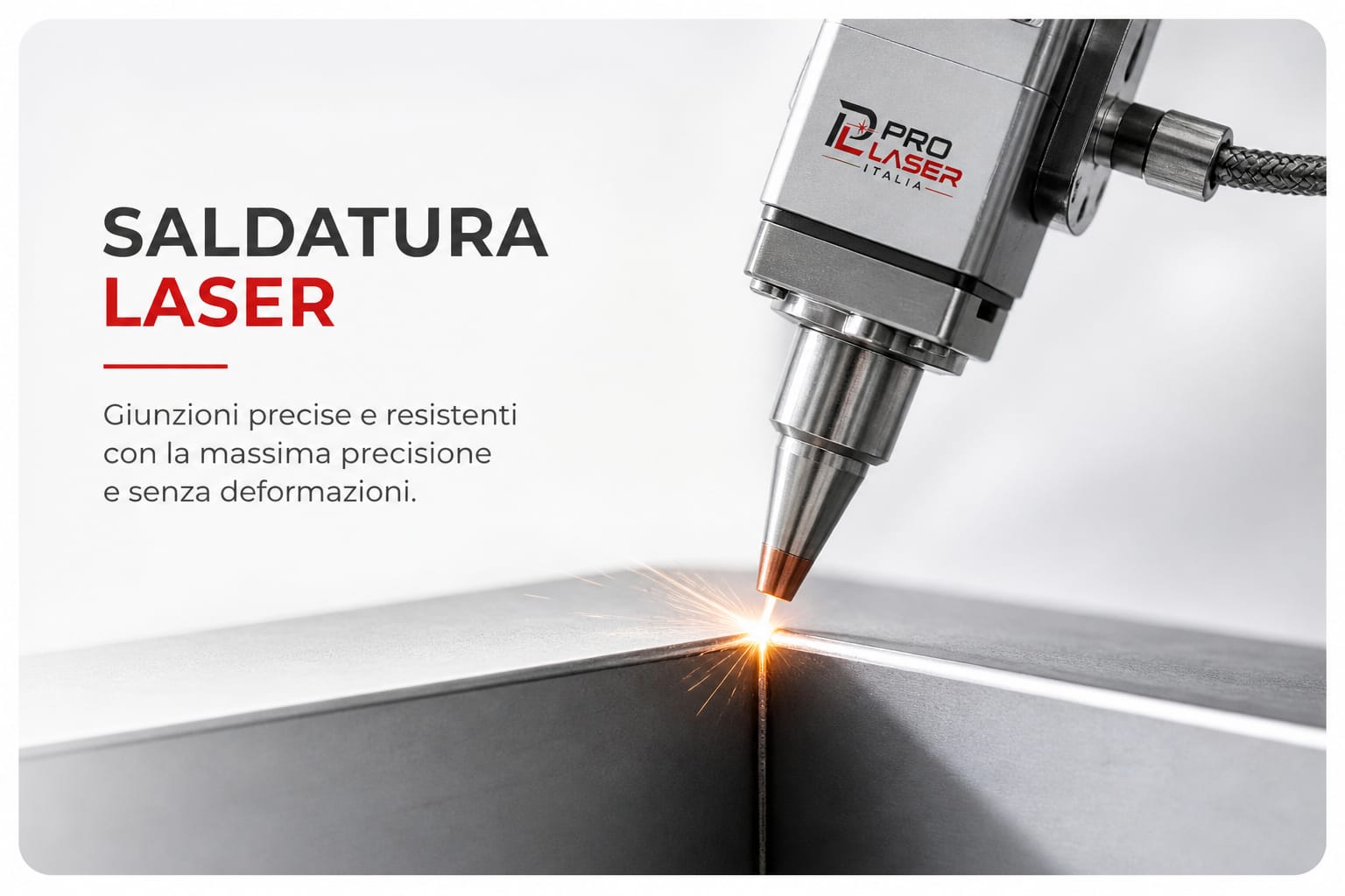 Macchine laser industriali Prolaser Italia per saldatura